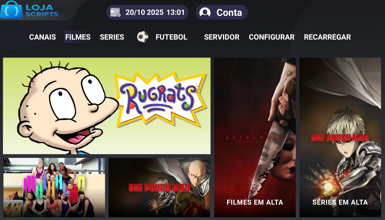 Script relacionado UNITV IBO